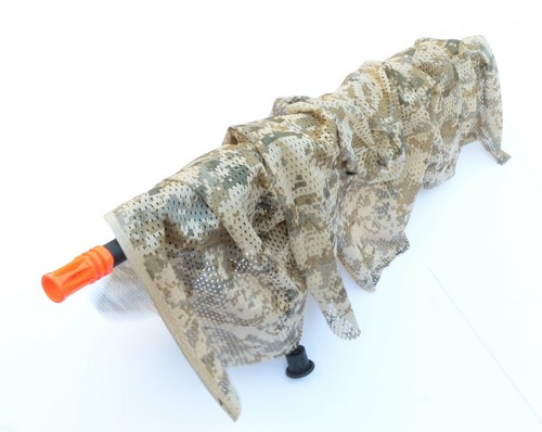 Camouflage rifle sniper - camouflage, veil