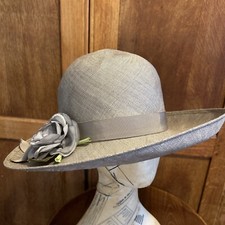 Ladies Straw Hat Pale Olive