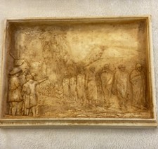 ARTHUR OSBORNE AO WALL Plaque UN-PAINTED A SOUTH AFRICAN GOLD MINE 25 x 18.5cm