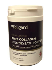 Wellgard Gold Standard Pure Collagen Hydrolysate Powder - Unflavoured - 400g.