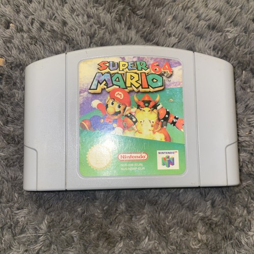 N64 super mario - super, game