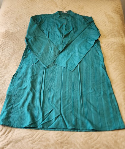 Fabindia teal viscose - teal,