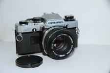 Tested Olympus OM-10 35mm SLR Film Camera 50mm Lens. Free Warranty.