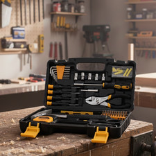 Tool Kit Set 134 Pcs Yellow