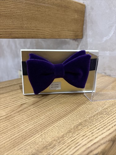 New purple velvet - velvet, bow