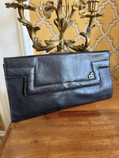 Vintage 1980s Black Leather