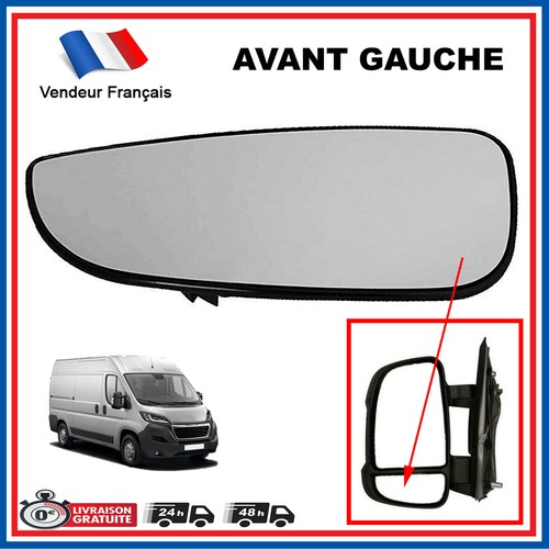 Small left side mirror glass - left,