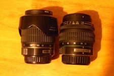 SMC Pentax-DA 18-55mm AL and SMC Pentax-DAL 50-200mm ED Lenses