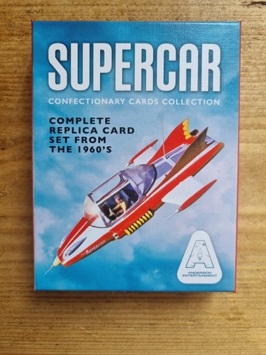 Supercar cards gerry anderson - supercar,