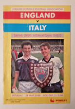 1988  ENGLAND SCHOOLBOYS v
