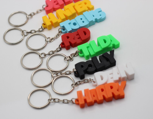 Personalised keyring - personalised,