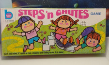 Vintage Buckingham Toys Ideal Steps n Chutes Board Game COMPLETE RARE