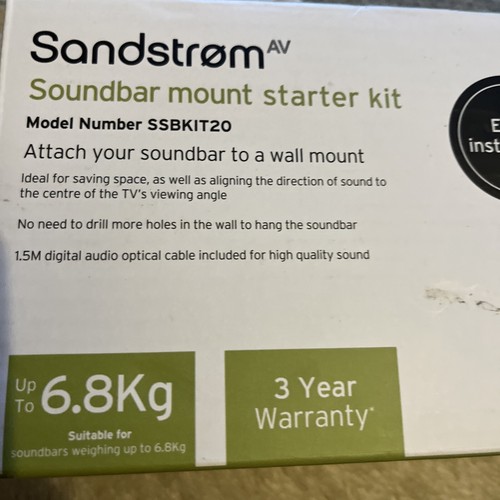 Sandstrom ssbkit20 soundbar - ssbkit20,