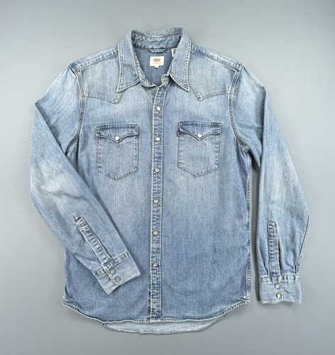 Levi western denim shirt - western,