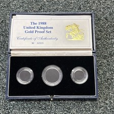 1988 Royal Mint Four Coin Set