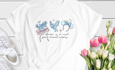 Ladies Cinderella t shirt womens Disney inspired top casual fashion pretty gift