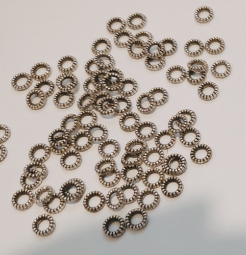 500x4mm twisted closed ring - 500x4mm,