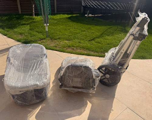 Uppababy vista grey pram - vista,