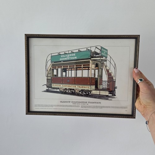 Glasgow tram horse car 543 - tram,