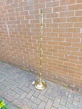 Vintage Solid Brass Standard