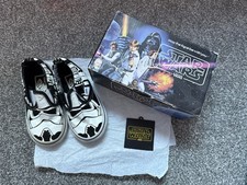 VANS x STAR WARS - Stormtrooper Slip-On V - Toddler UK 6 - With Original Box