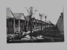THE CHALETS BUTLIN'S SKEGNESS CAMP HOLIDAY CAMP RP POSTCARD 1939