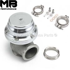Silver Tial V44 Style 44mm V-Band External Wastegate For Skyline Supra 200SX