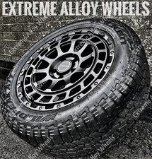 18" Black Swamper Alloy Wheels