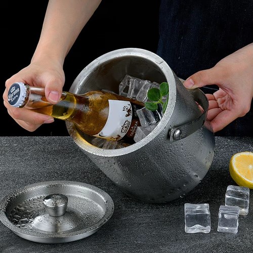 Stainless steel insulated ice - insulated,