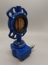 Semi Lugged Wafer Geared Butterfly Water Valve DN80 950WG NIG003 Cast Iron