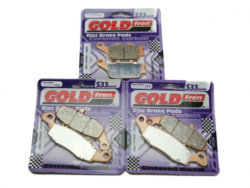Goldfren s33 brake pads - brake, front