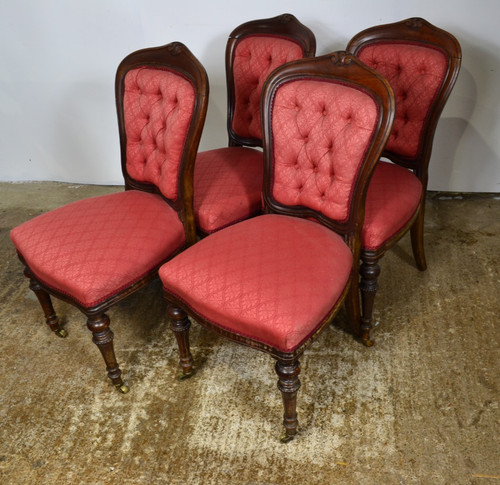 Victorian balloon back dining - victorian,