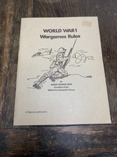 World war wargames - world, rules