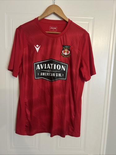 Wrexham shirt macron size - -,