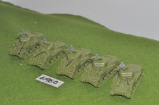 15mm ww2 / british - 5 tanks - vehicles (61960)