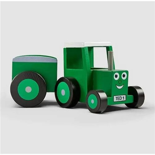 Tractor ted wooden - tractor,
