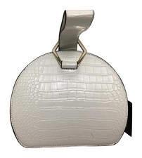 Faith White Croc Effect