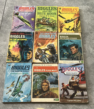 Vintage Biggles Books. Captain