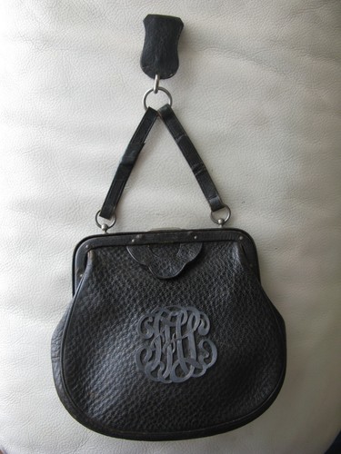 Antique chatelaine brown - antique,