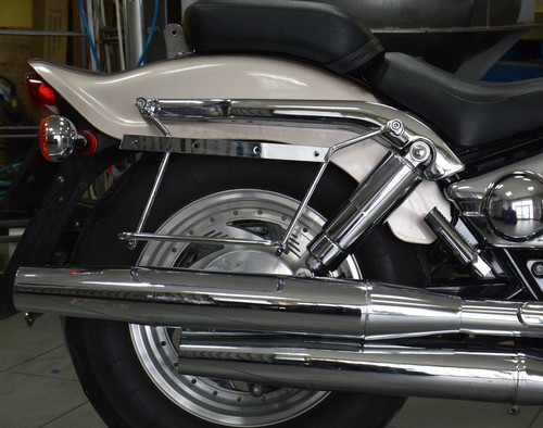 Saddlebag support brackets - saddlebag,