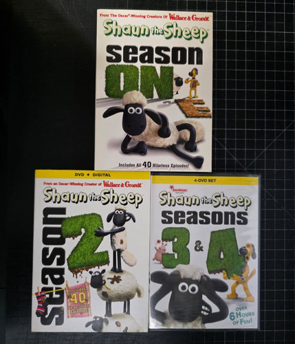 Shaun the sheep seasons - seasons, 1-4