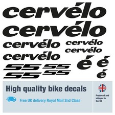Cervelo bike decals - s5,