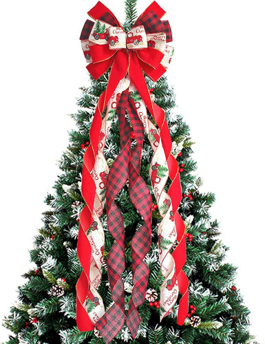 Red christmas tree - red,