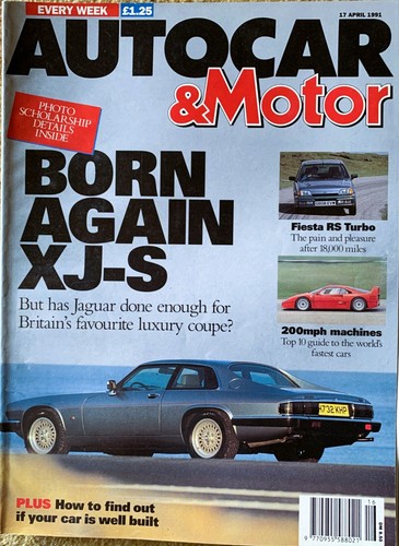 Autocar magazine apr - 17-apr-91,