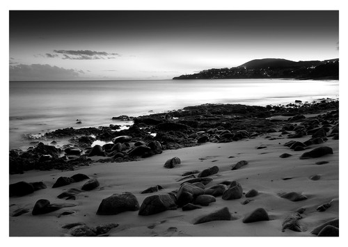 Black and white - black,