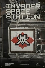 INVADER Poster Poster Space Station 👾 Paris 2024