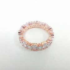 Gold Ring Pandora Alternating Sparkling Band Rose