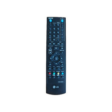 LG AKB54089001 REMOTE CONTROL for DRT389H Dvd recorder  Black.