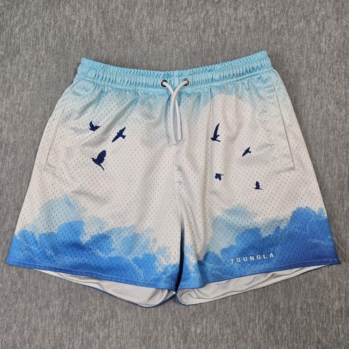 Youngla shorts mens blue - youngla, m