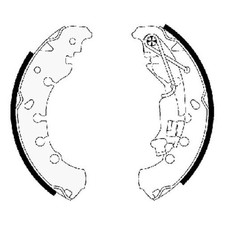 Mintex Brake Shoe Set Axle Kit